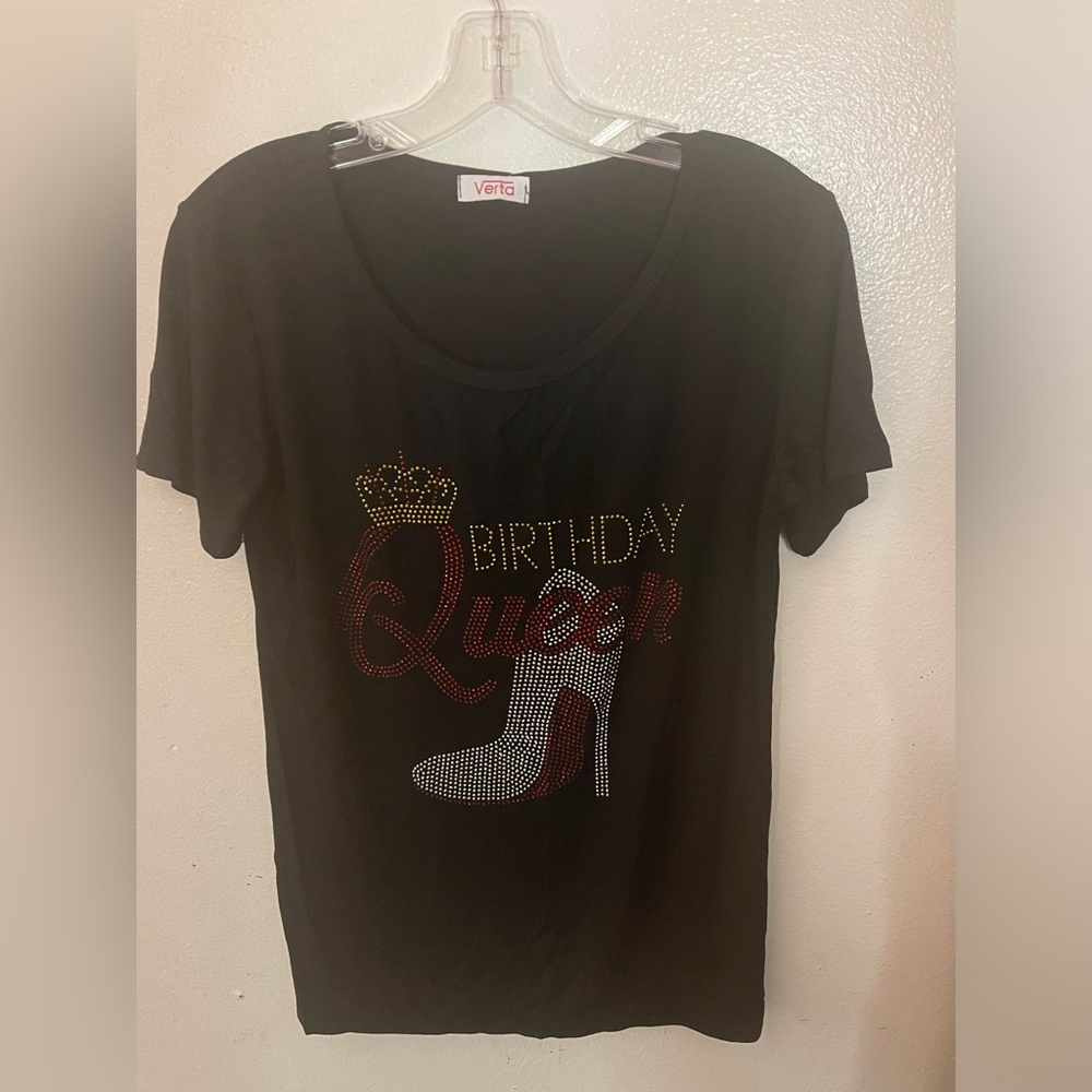 Black, Queen blouse, VERT , pretty, beautiful, no size